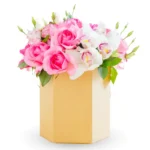 Цветы в коробке Звездный иней